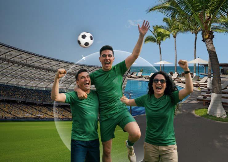 FEEL THE EXCITEMENT OF SOCCER AT KRYSTAL Krystal® Satélite María Bárbara Mexico City FEEL THE EXCITEMENT OF SOCCER AT KRYSTAL Krystal® Satélite María Bárbara Mexico City